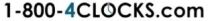 Logo of 1-800-4CLOCKS